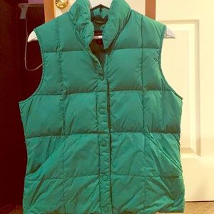 down, winter vest